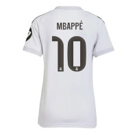 Fotballdrakt Dame Real Madrid Kylian Mbappe #10 Hjemmedrakt 2025-26 Kortermet Fotballdrakt Dame Real Madrid Kylian Mbappe #10 Hjemmedrakt 2025-26 Kortermet